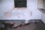 Water seepage from external wall