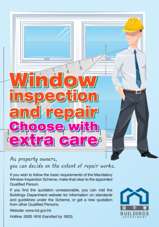 Window inspection and repair, choose with extra care