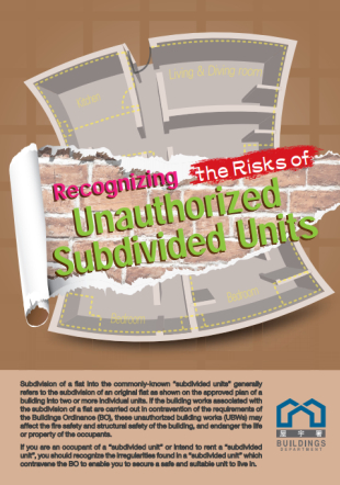Recognizing the Risks of Unauthorised Subdivided Units